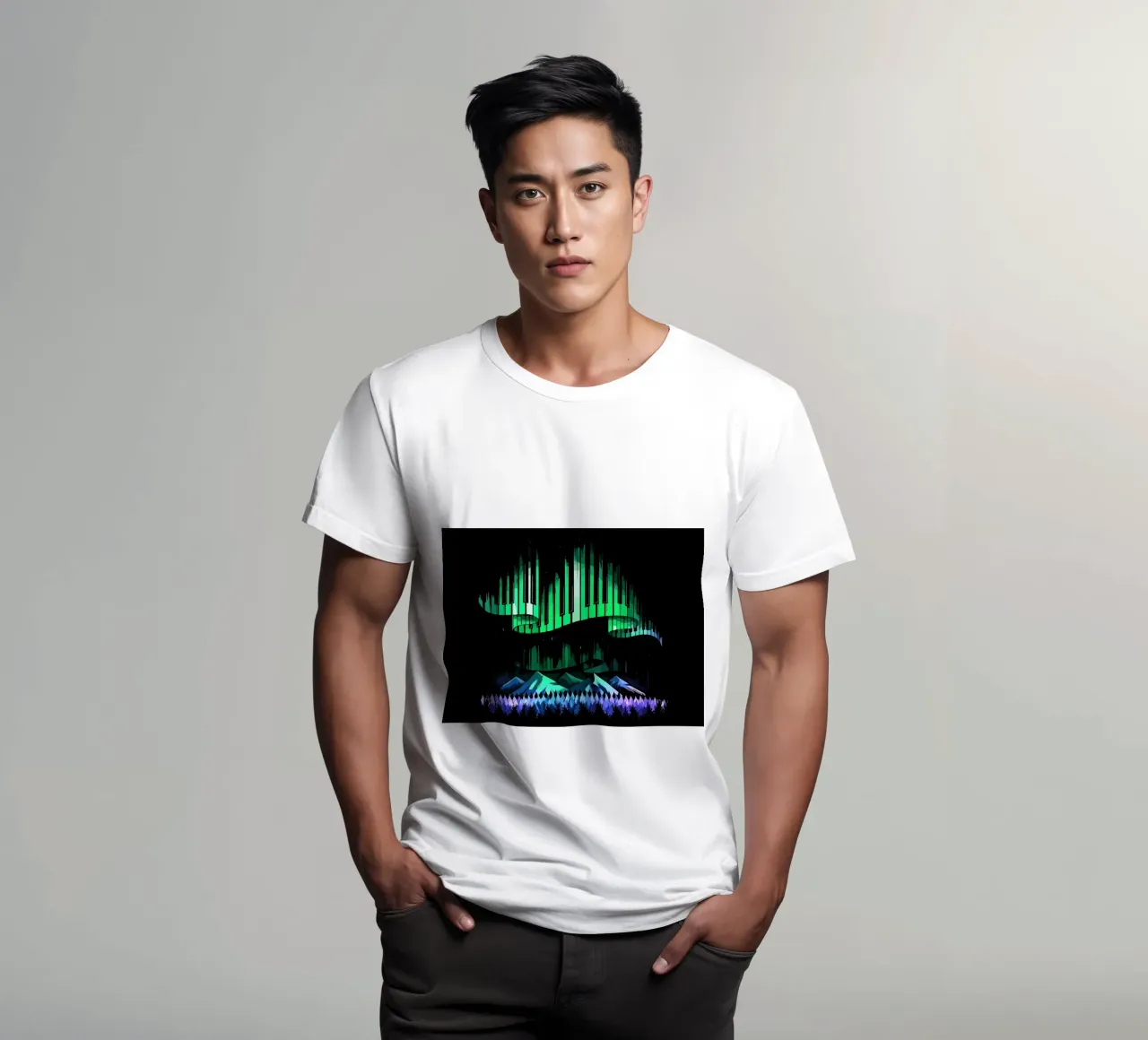 Canzone dell'Aurora Boreale t-shirt da Kimberly Johnson