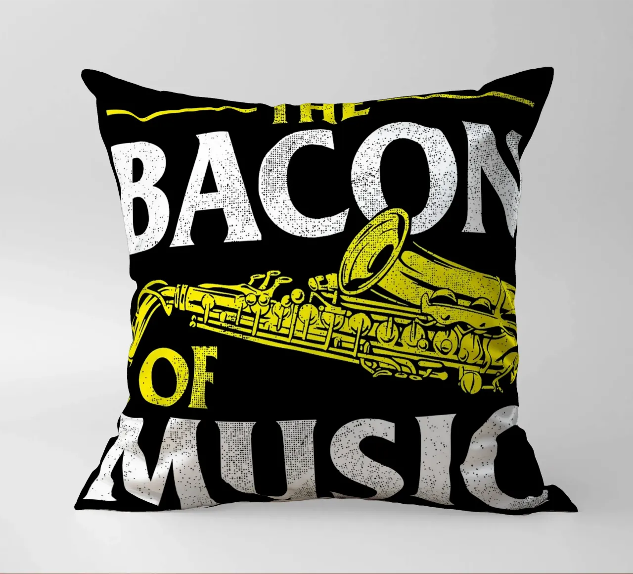 Il sassofono di Bacon of Music, Il sassofono di Bacon of Music - Saxofono cuscino da Kimberly Johnson