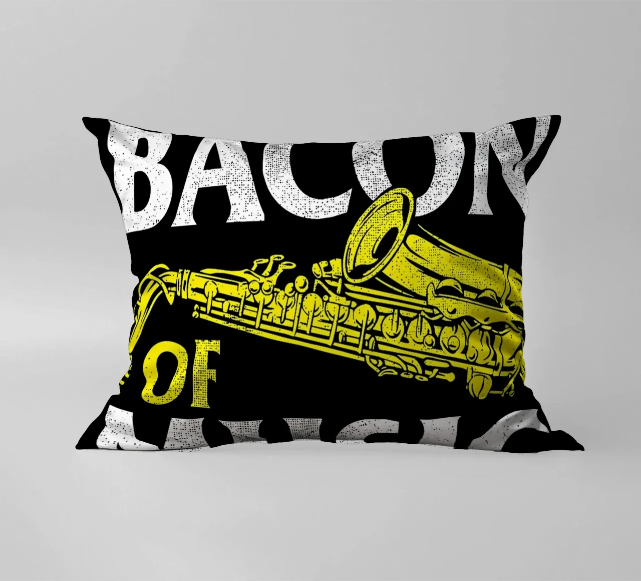 Il sassofono di Bacon of Music, Il sassofono di Bacon of Music - Saxofono cuscino da Kimberly Johnson