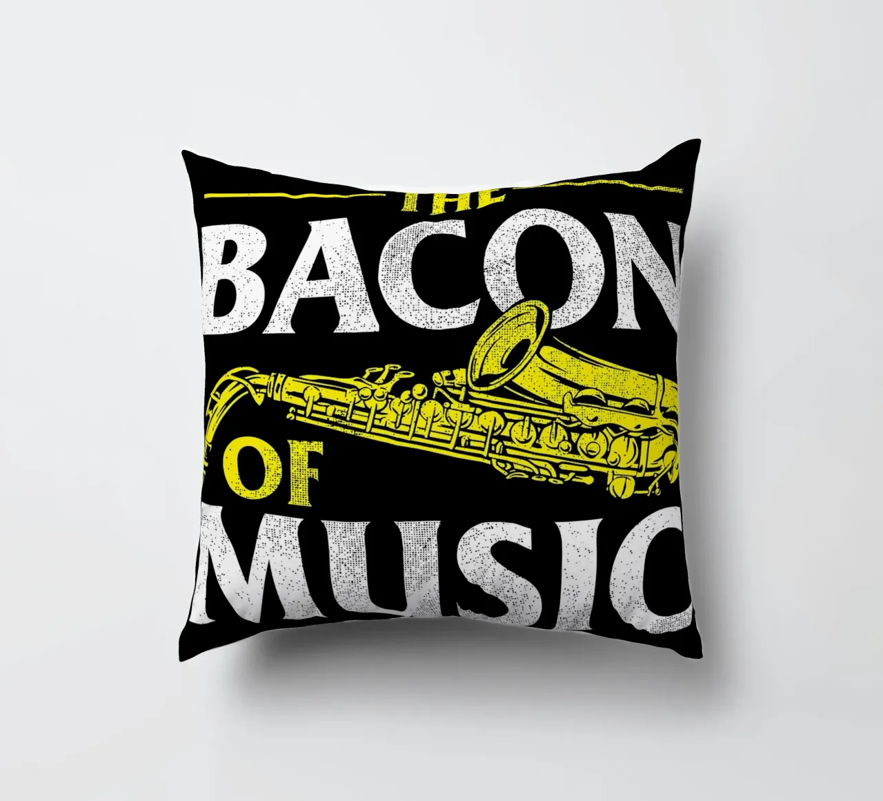 Il sassofono di Bacon of Music, Il sassofono di Bacon of Music - Saxofono cuscino da Kimberly Johnson
