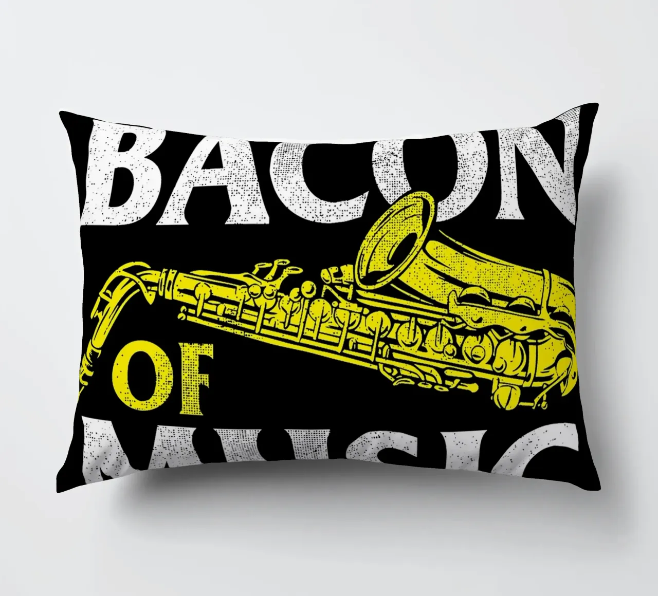 Il sassofono di Bacon of Music, Il sassofono di Bacon of Music - Saxofono cuscino da Kimberly Johnson
