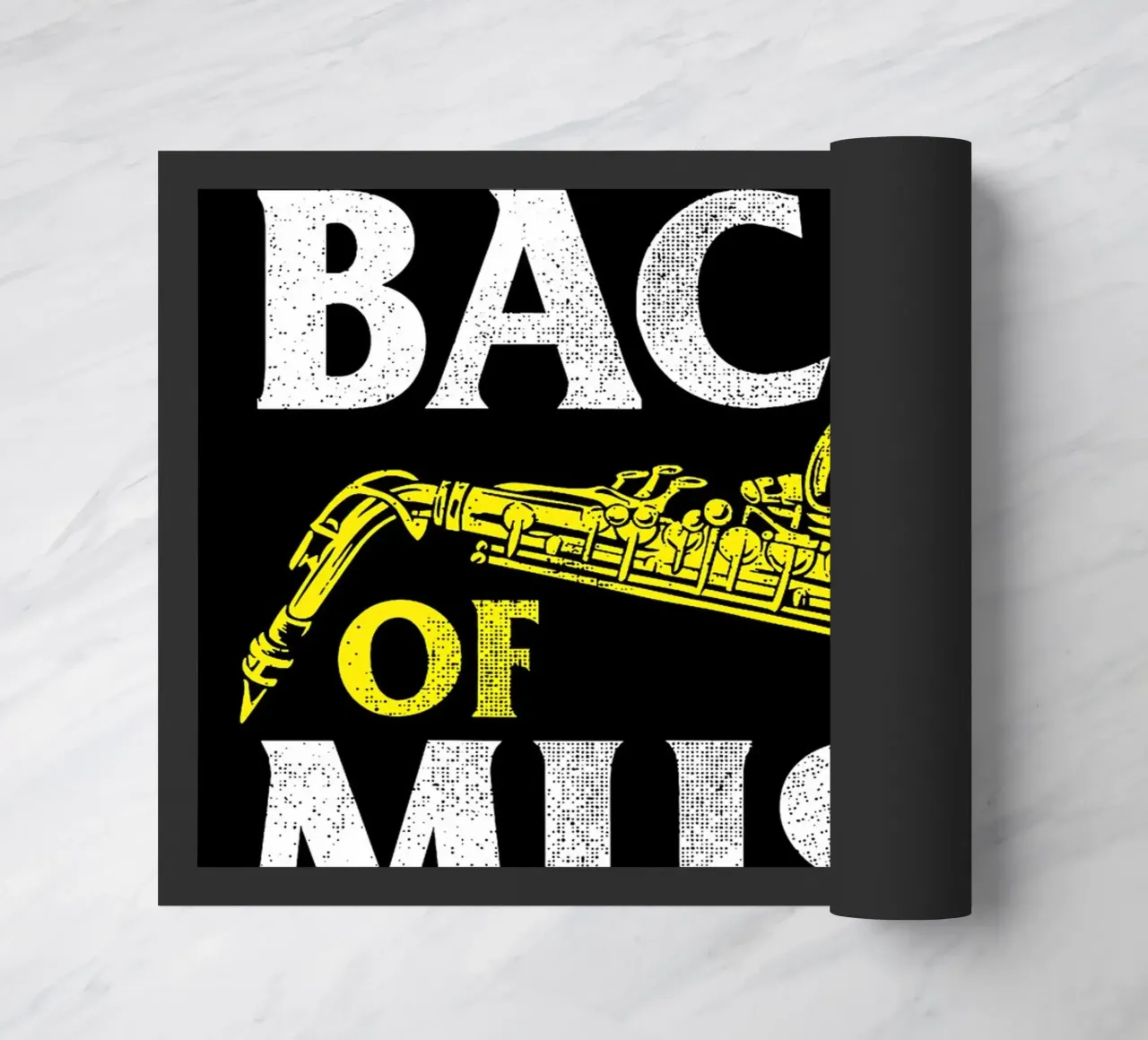 Il sassofono di Bacon of Music, Il sassofono di Bacon of Music - Saxofono zerbino da Kimberly Johnson