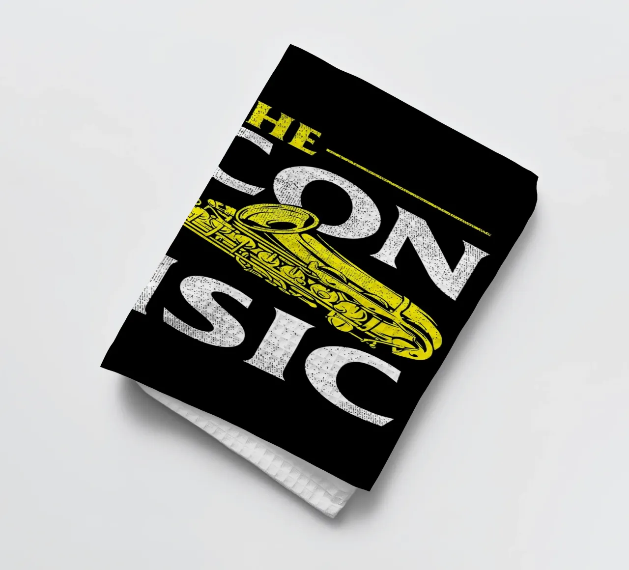 Il sassofono di Bacon of Music, Il sassofono di Bacon of Music - Saxofono canovaccio da cucina da Kimberly Johnson
