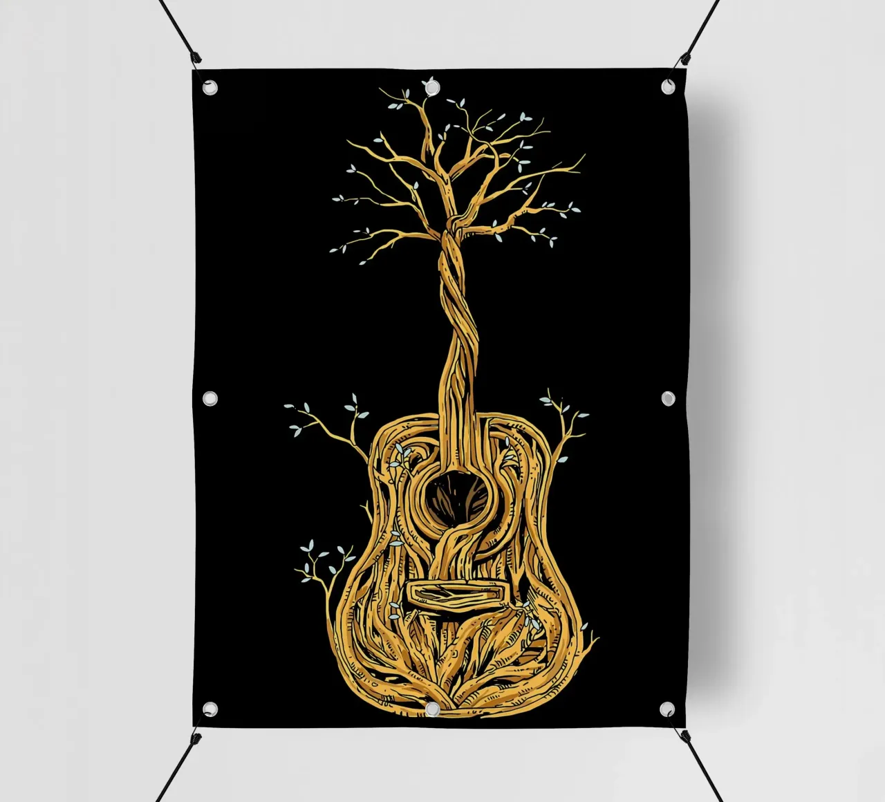 Il chitarrista di Tree of Life telo in pvc da Kimberly Johnson