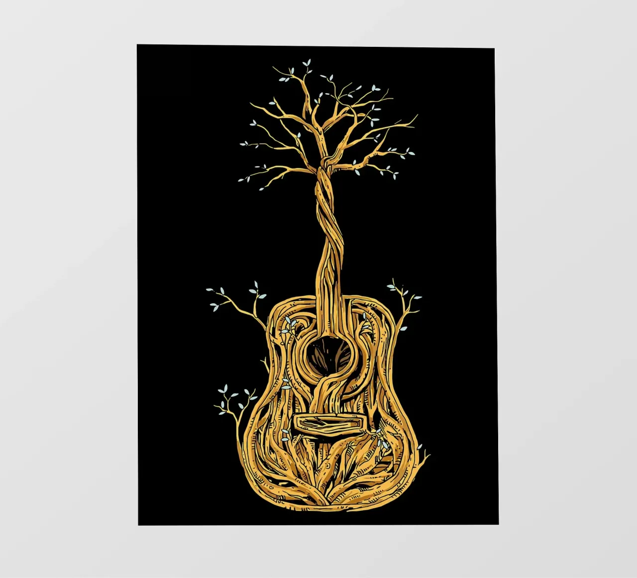 Il chitarrista di Tree of Life telo in pvc da Kimberly Johnson