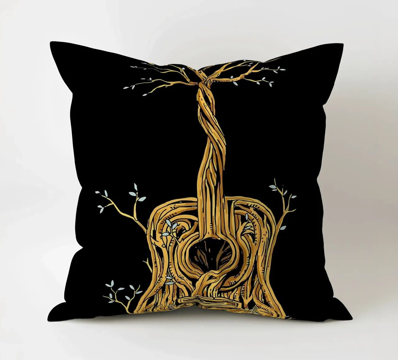 Il chitarrista di Tree of Life cuscino da Kimberly Johnson