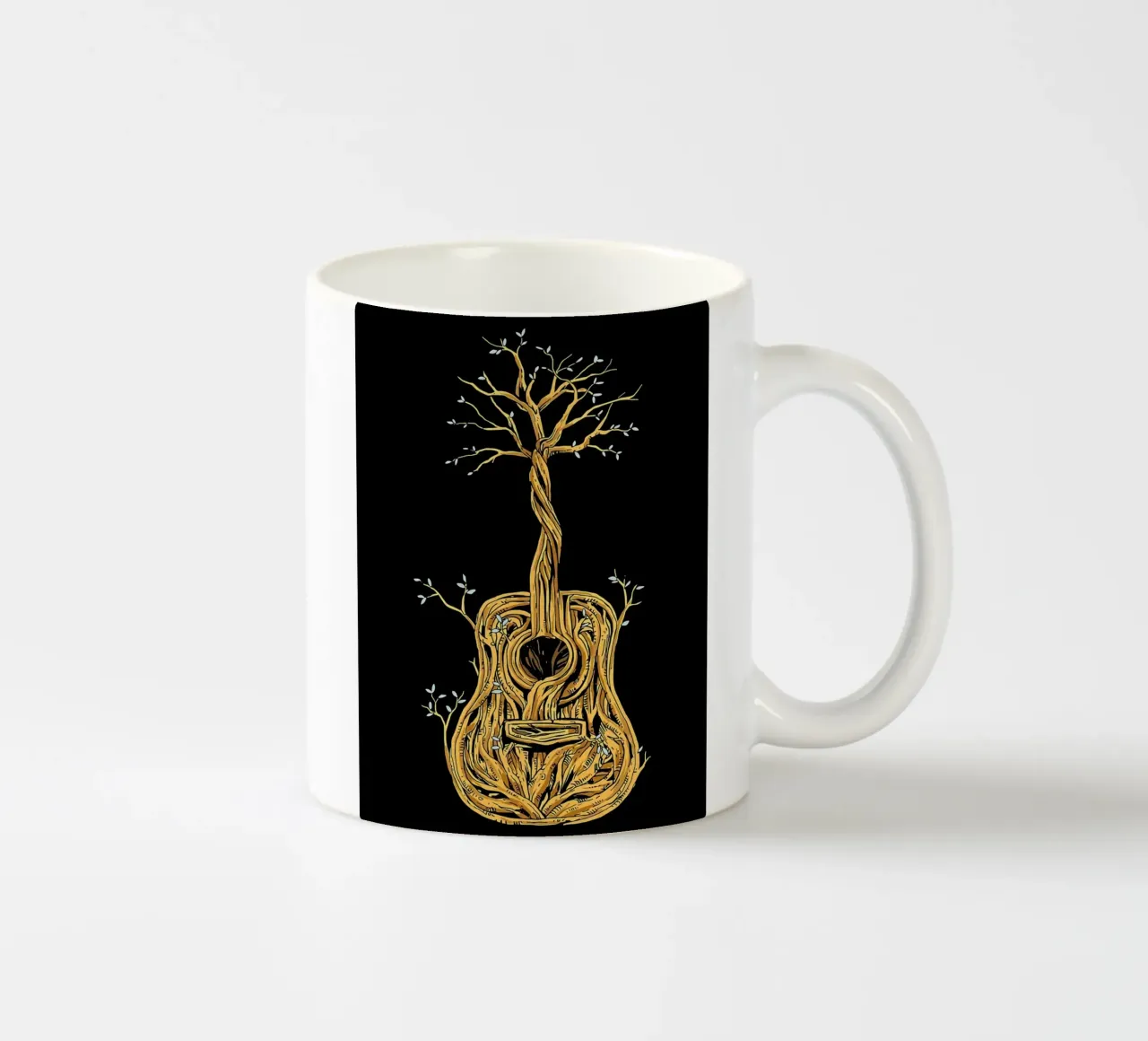 Il chitarrista di Tree of Life tazza in ceramica da Kimberly Johnson