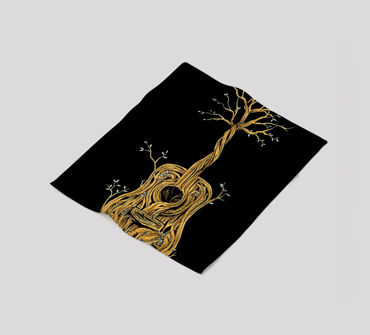Il chitarrista di Tree of Life coperta in pile da Kimberly Johnson