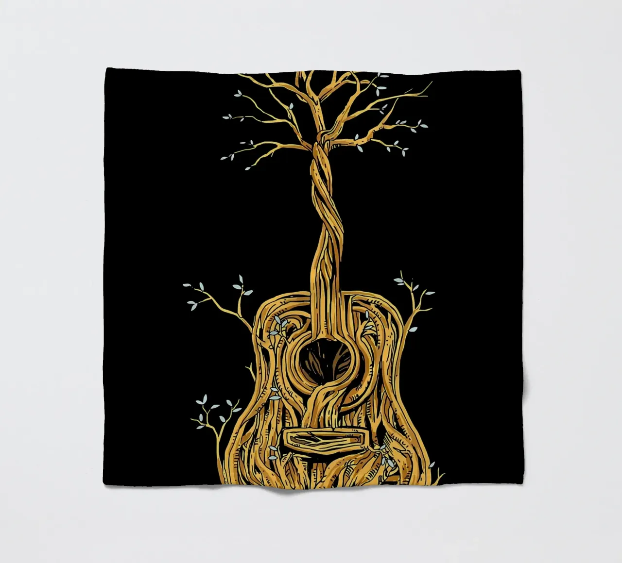 Il chitarrista di Tree of Life coperta in pile da Kimberly Johnson