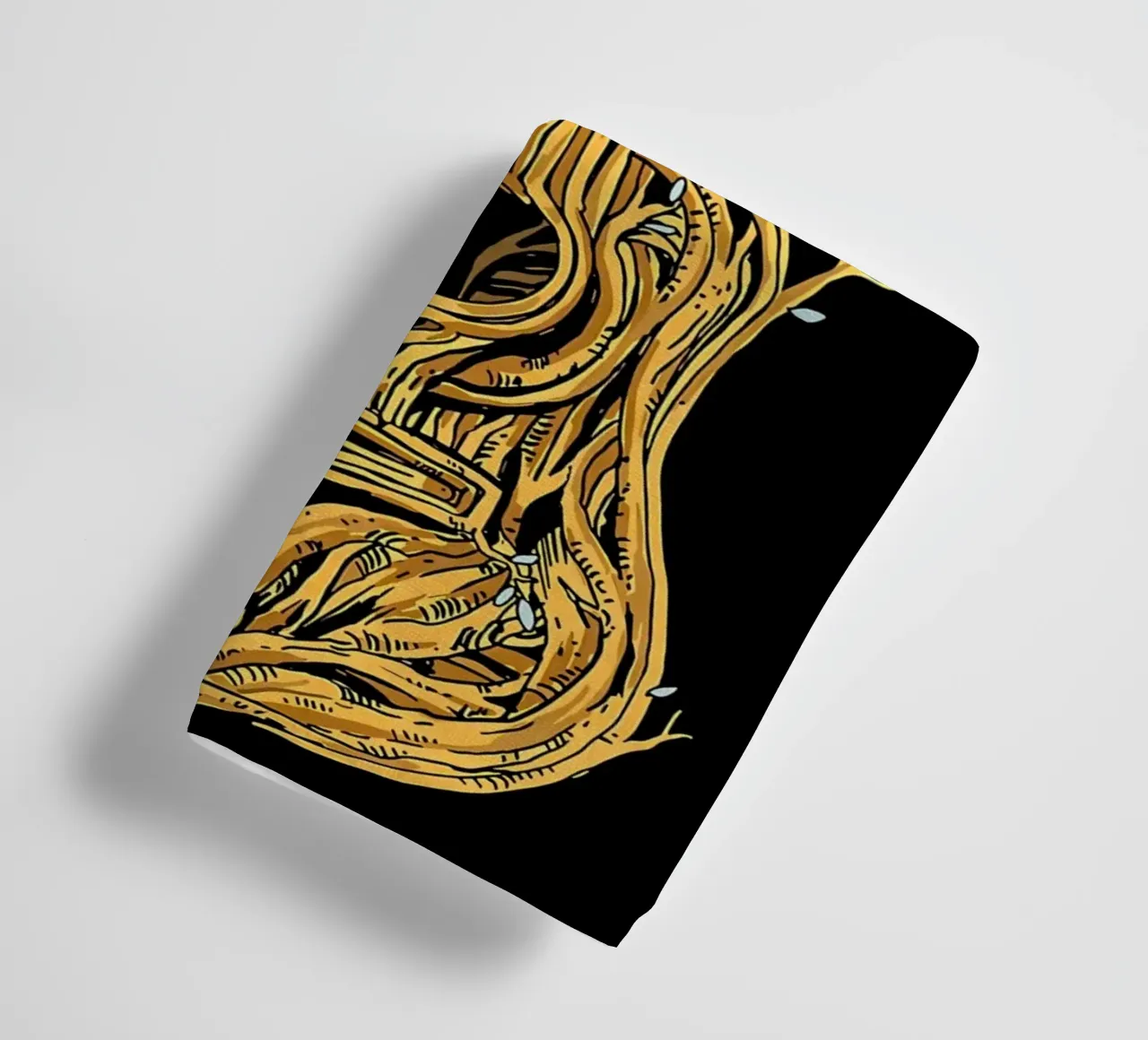 Il chitarrista di Tree of Life asciugamano da bagno da Kimberly Johnson