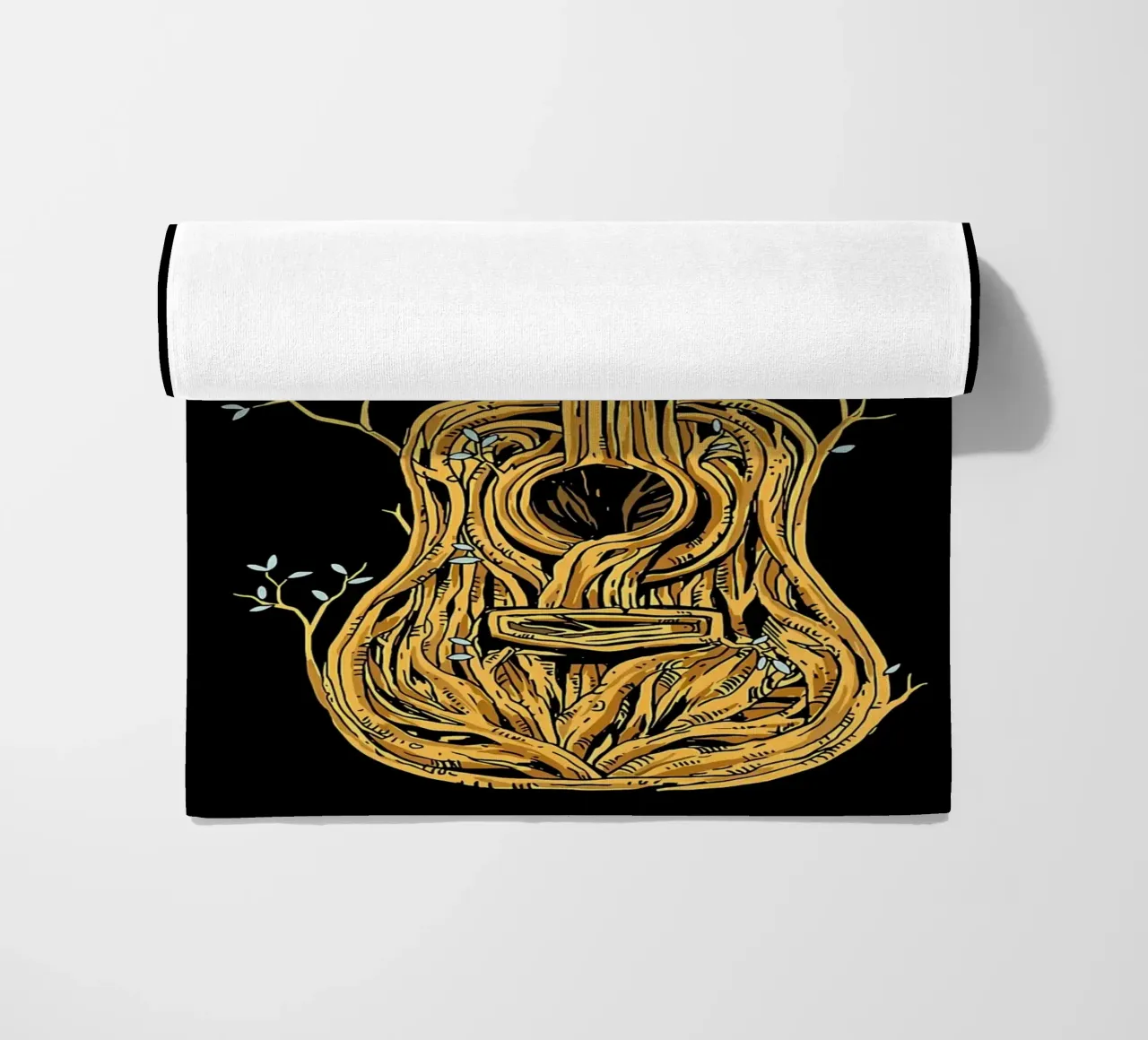 Il chitarrista di Tree of Life telo mare da Kimberly Johnson