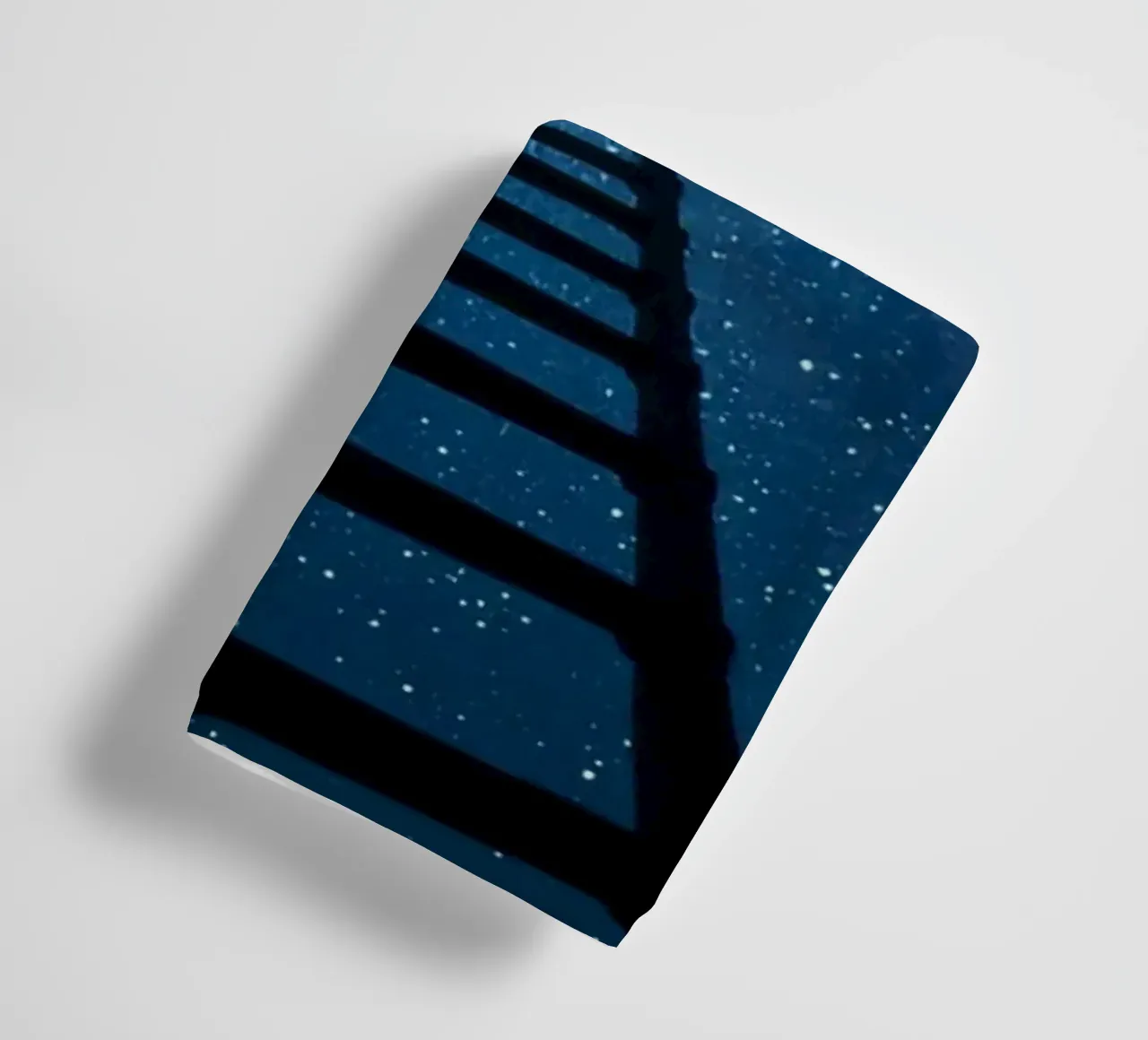 Scala per la luna nel cielo stellato asciugamano da bagno da DesignDoodle