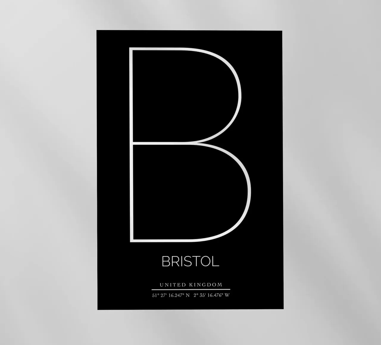 BRISTOL - black pellicola backlit da CityLights