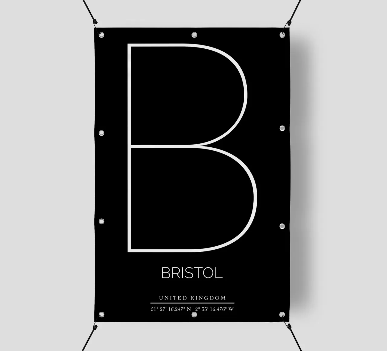 BRISTOL - black telo in pvc da CityLights