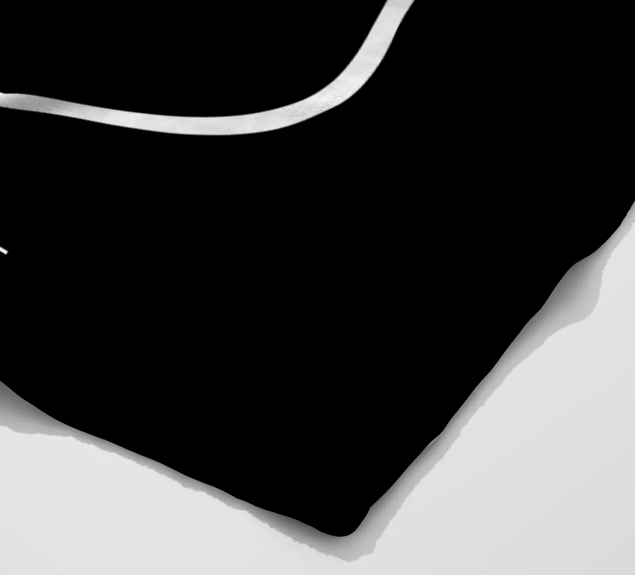 BRISTOL - black fleece blanket by CityLights