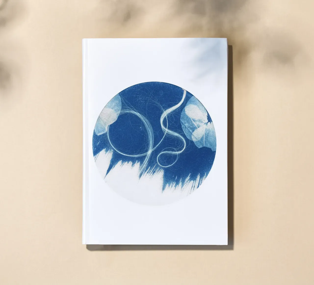 Cyanotype#1 notebook by Inge Hauser Illustration