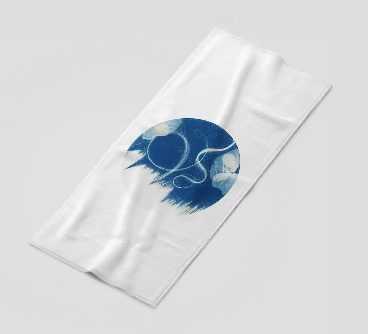 Cyanotype#1 telo mare da Inge Hauser Illustration