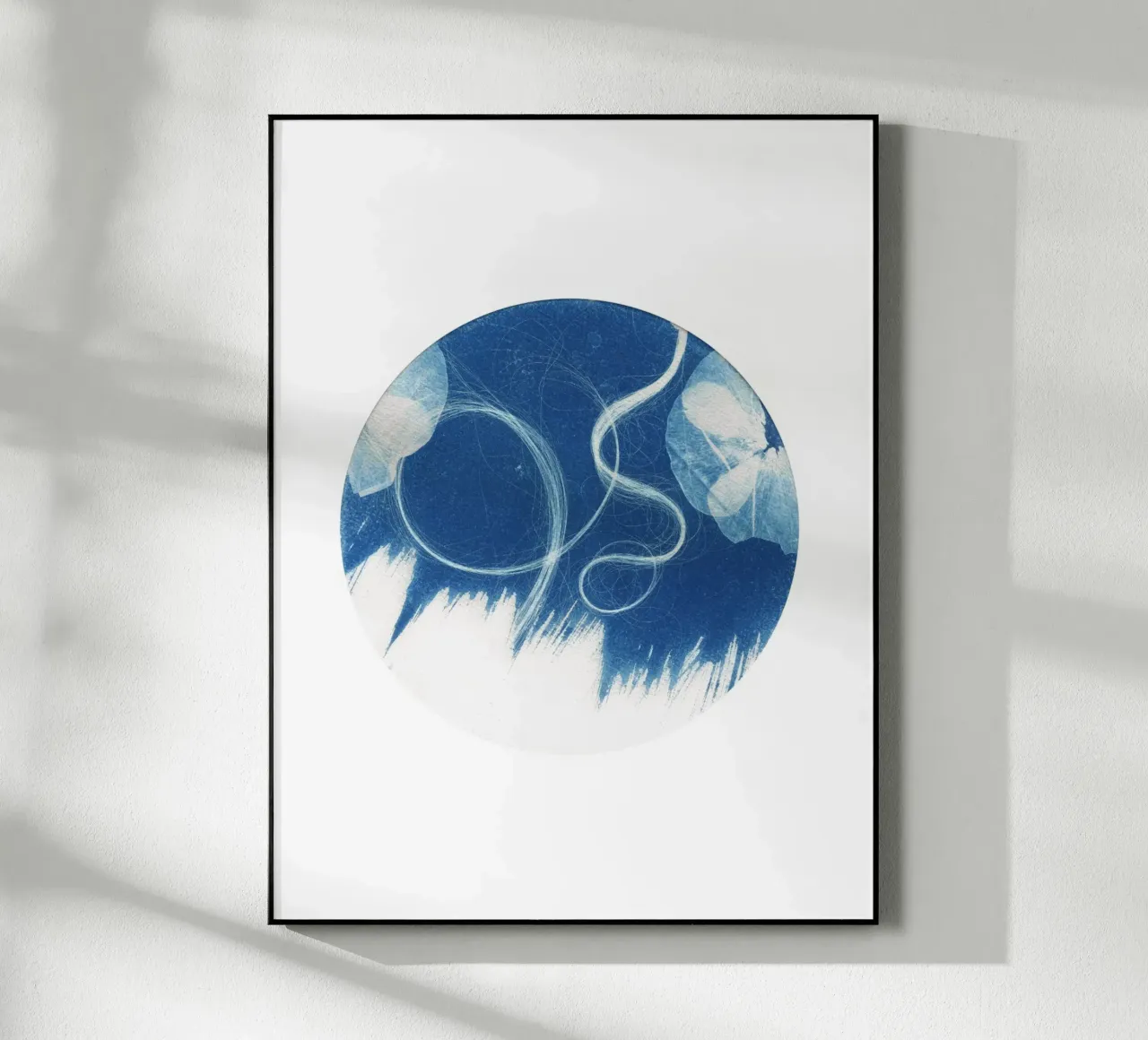 Cyanotype#1 plexiglass da Inge Hauser Illustration