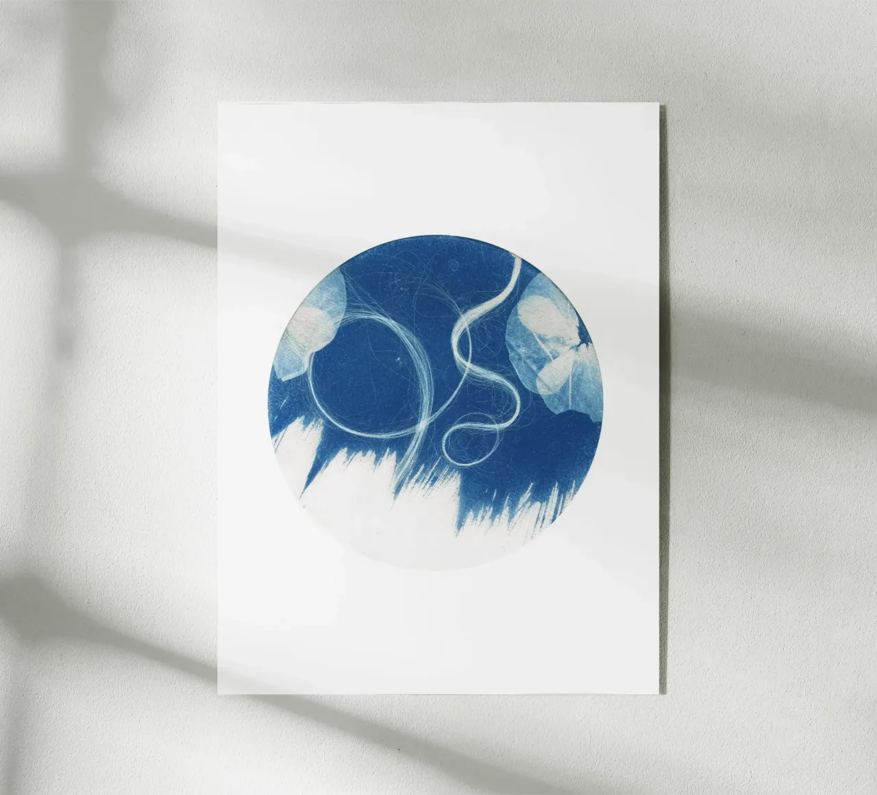 Cyanotype#1 plexiglass da Inge Hauser Illustration