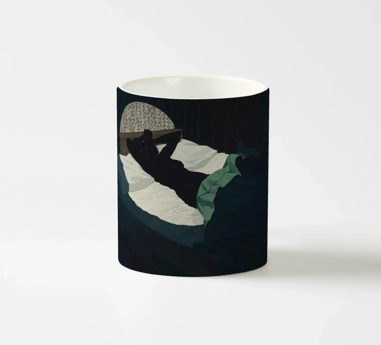 Riflettori sul nudo tazza in ceramica da carol shop