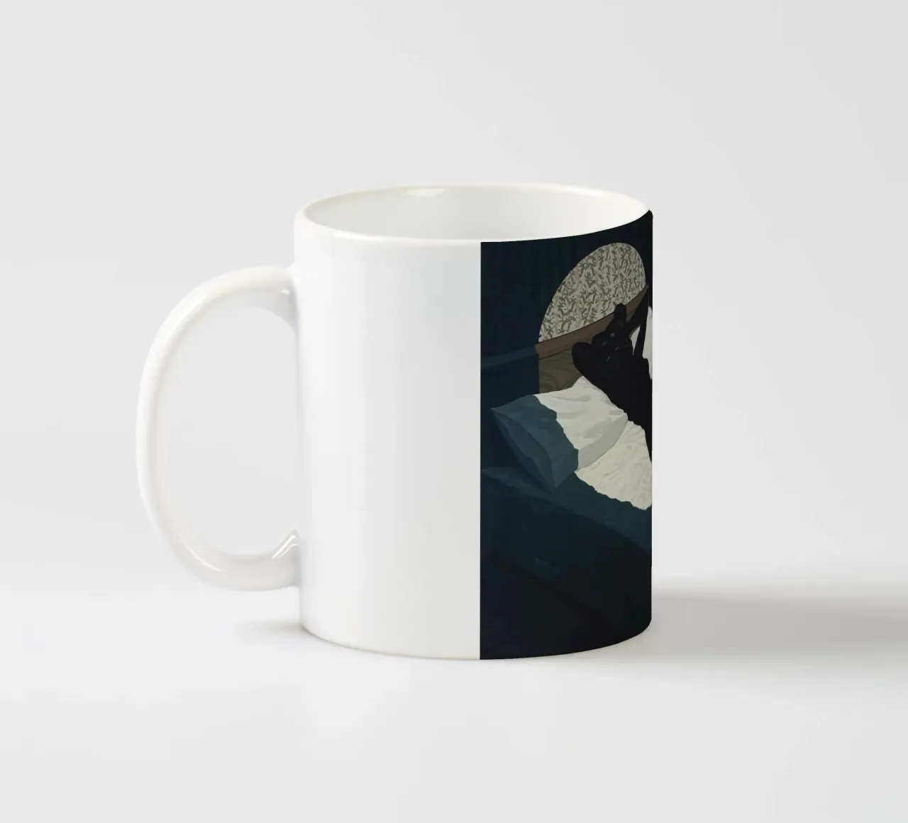 Riflettori sul nudo tazza in ceramica da carol shop