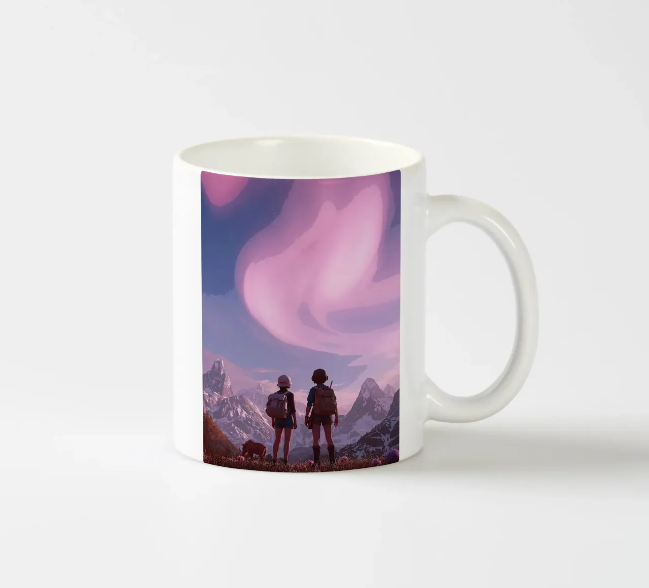 Avventurieri sotto un cielo da sogno tazza in ceramica da van hellen