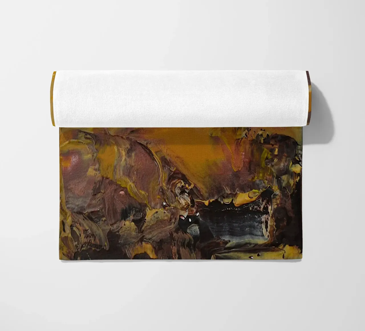 PAESAGGIO ASTRATTO. telo mare da Thierry Vobmann Abstract painting