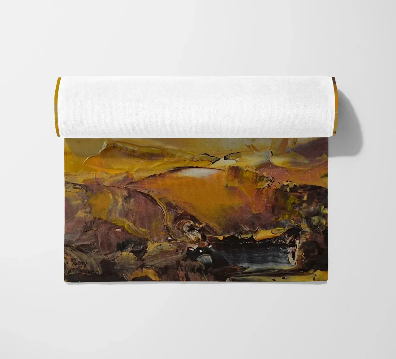 PAESAGGIO ASTRATTO. telo mare da Thierry Vobmann Abstract painting