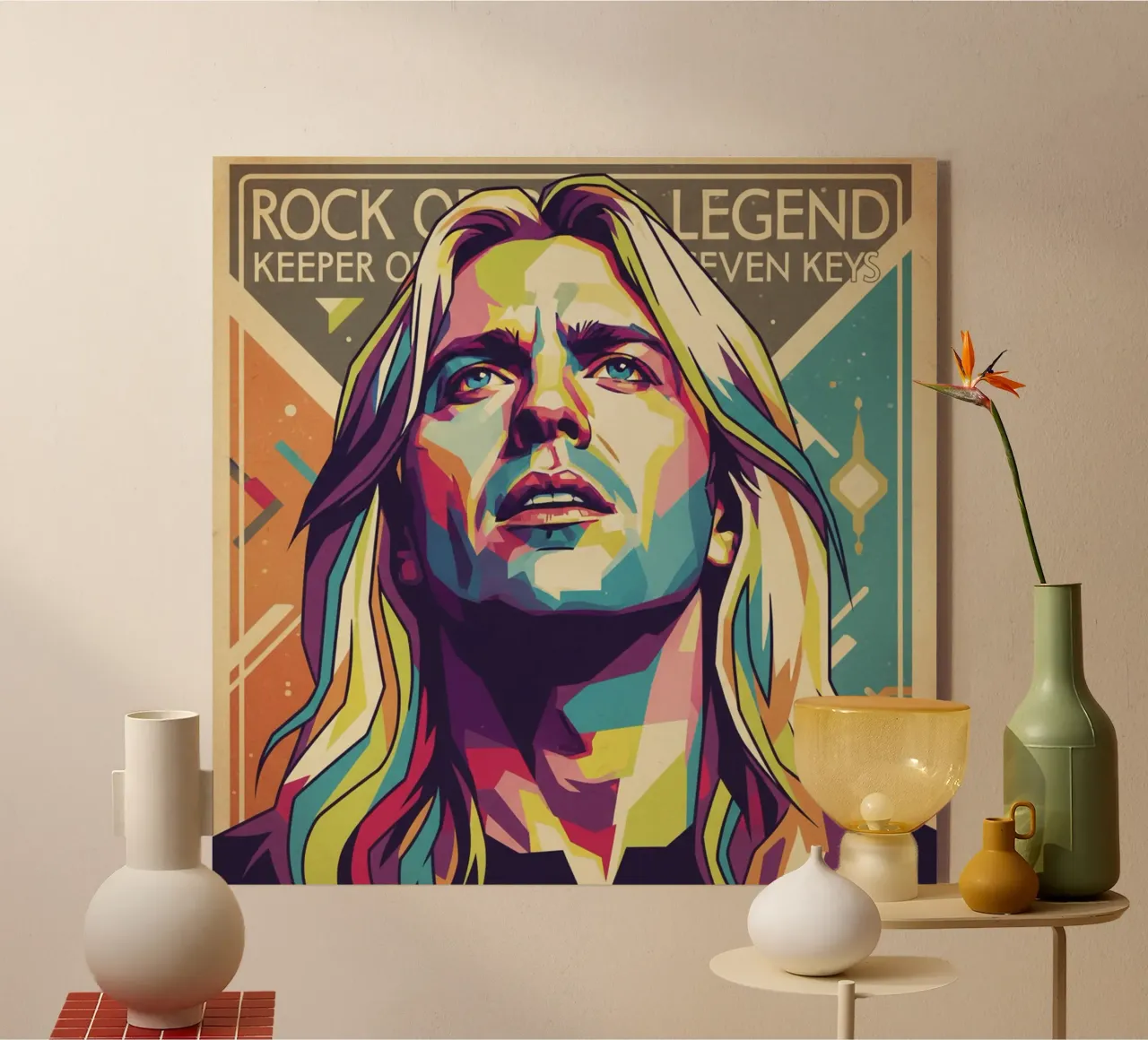 Michael Kiske - Halloween plexiglass da Hantamrata