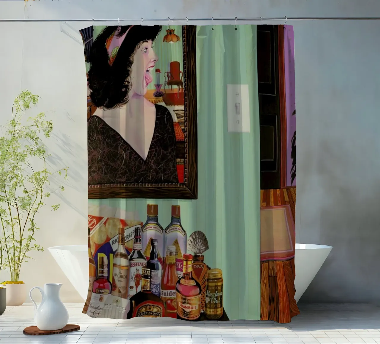 (what makes) today's homes (so different, so appealing) tenda da doccia da Doug Smock