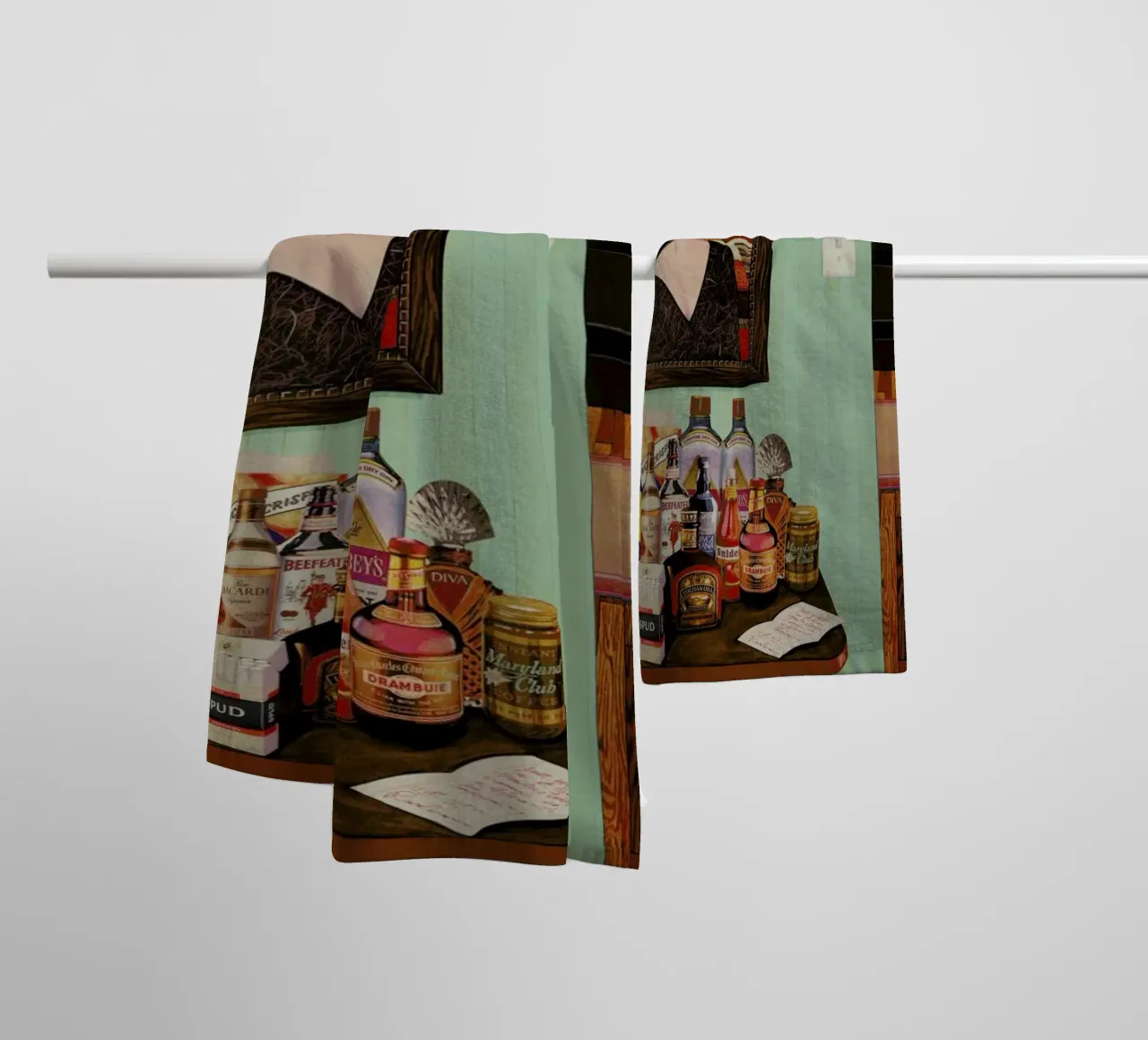 (what makes) today's homes (so different, so appealing) asciugamano da bagno da Doug Smock