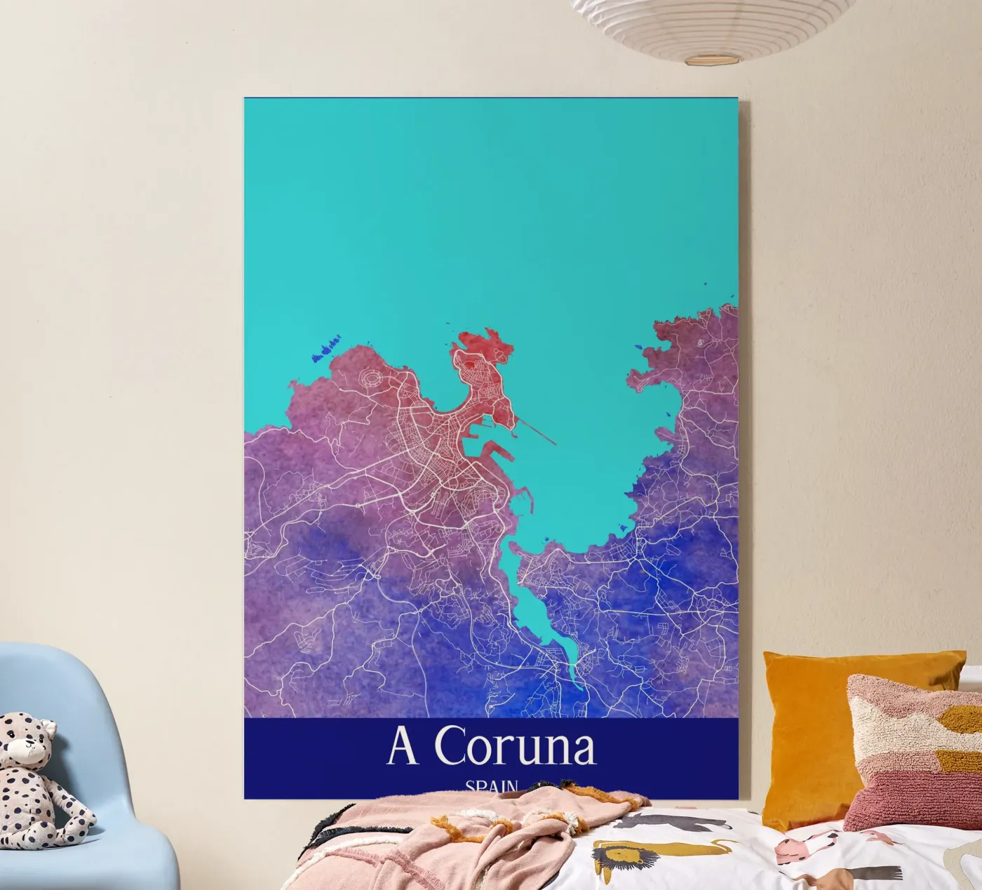 A Coruna SPAIN plexiglass da WorldPrint