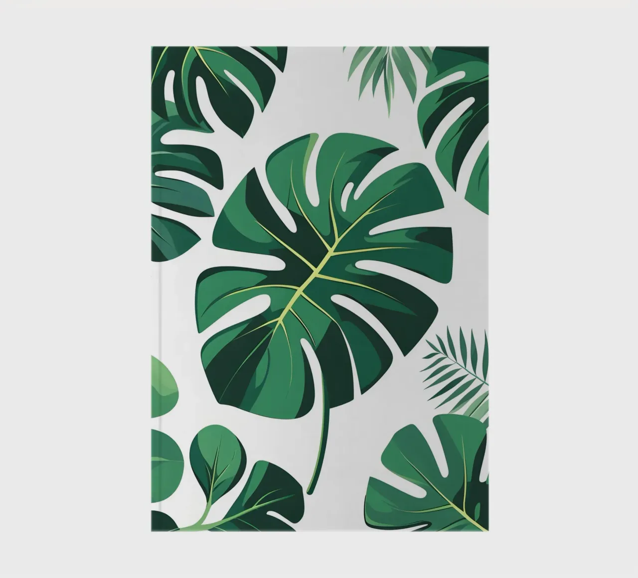 Monstera leaf with splits notebook by Botanical Gallery