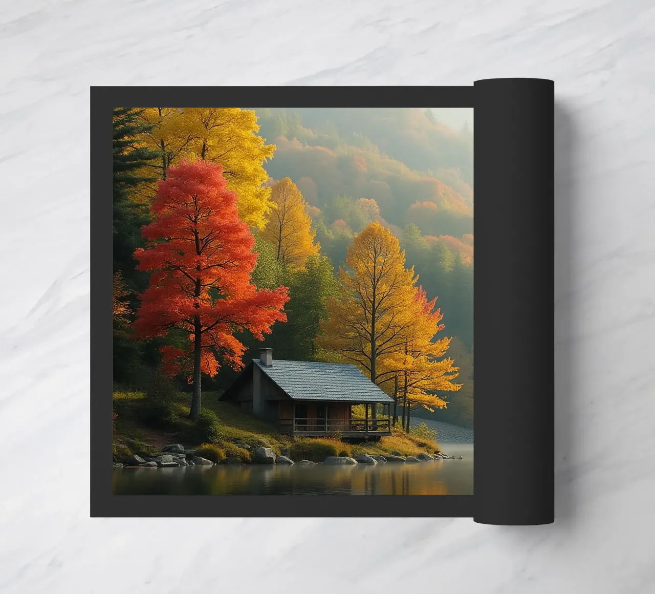 Casa sul lago_autunno_5 zerbino da Fantasie & Mystikwelten by LK