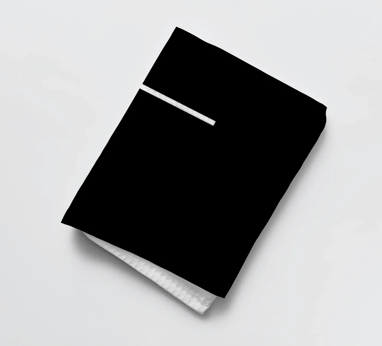 EDINBURGH - black tea towel by CityLights