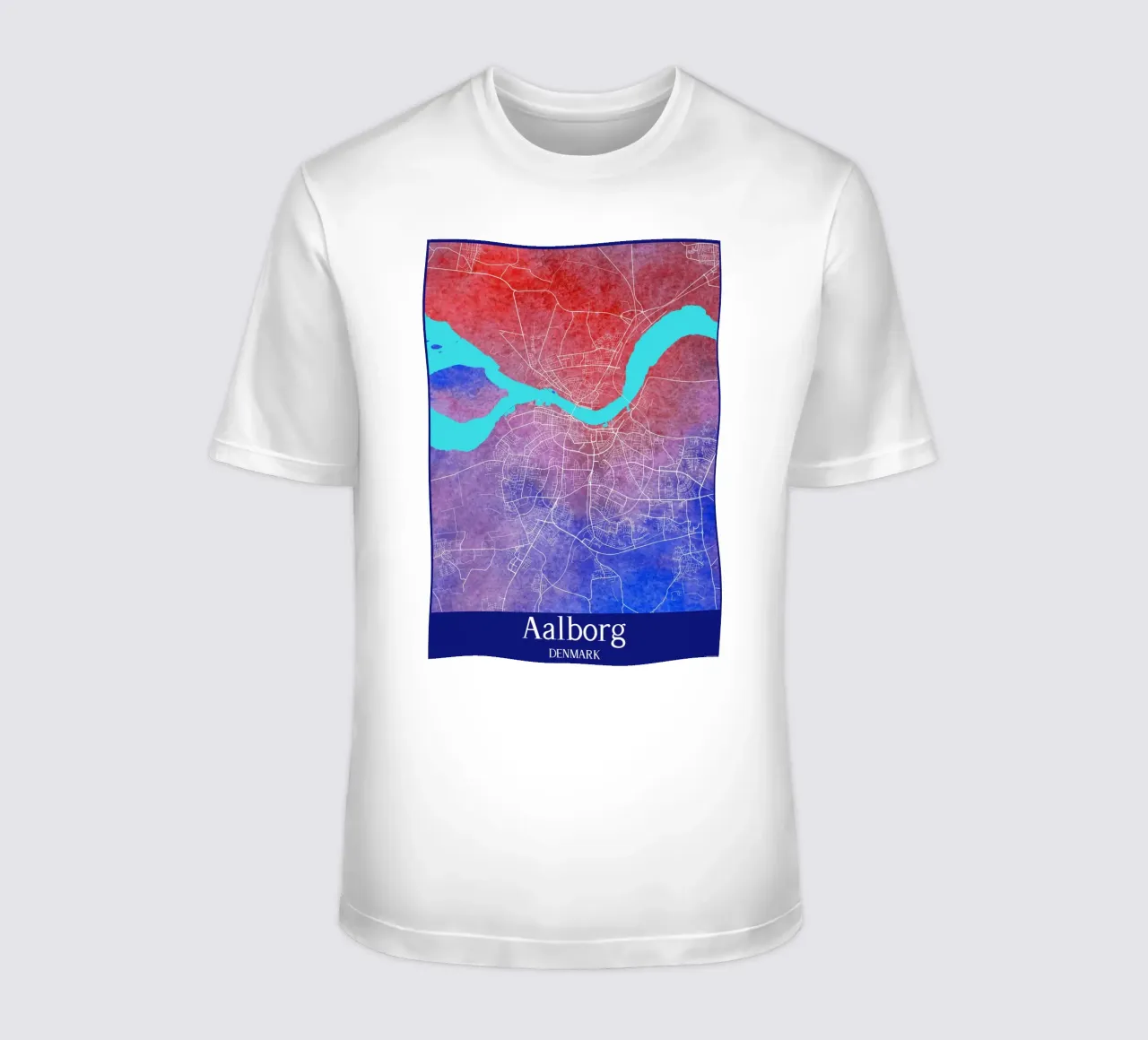 Aalborg DENMARK t-shirt da WorldPrint