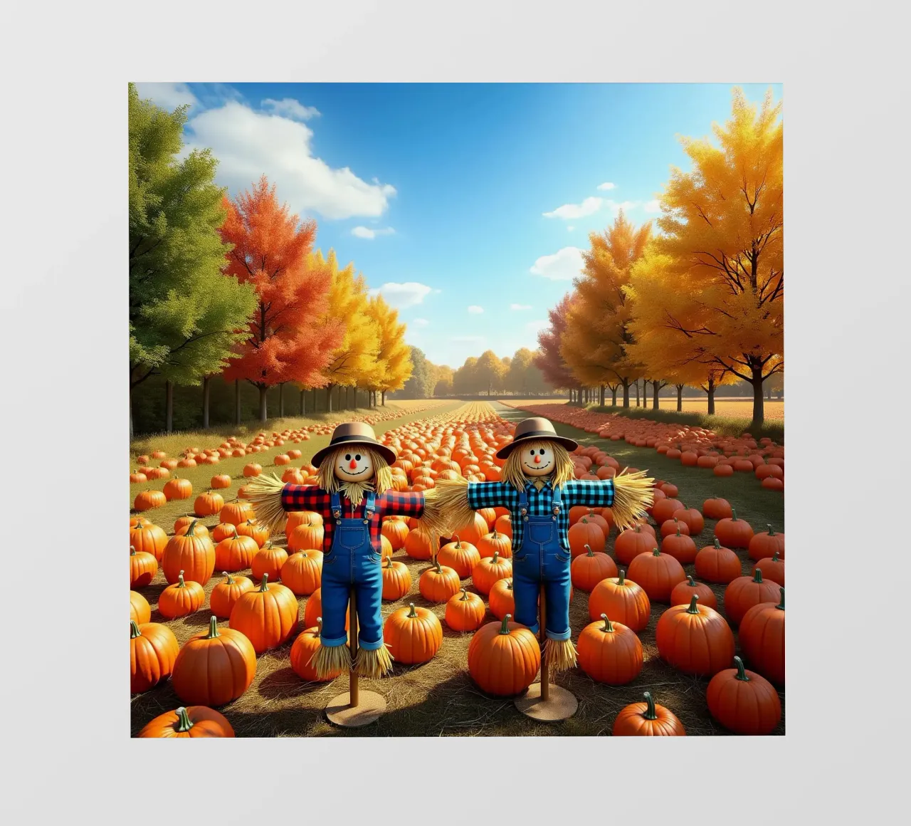 Campo_di_zucca_spaventapasseri_1 telo in pvc da Fantasie & Mystikwelten by LK