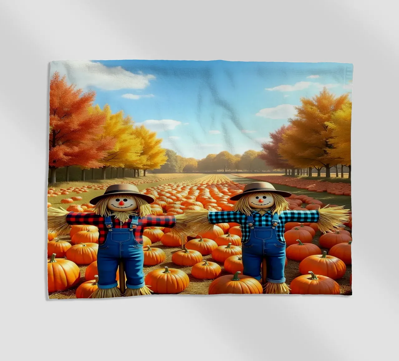 Campo_di_zucca_spaventapasseri_1 telo mare da Fantasie & Mystikwelten by LK
