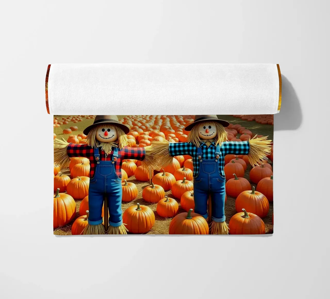 Campo_di_zucca_spaventapasseri_1 telo mare da Fantasie & Mystikwelten by LK