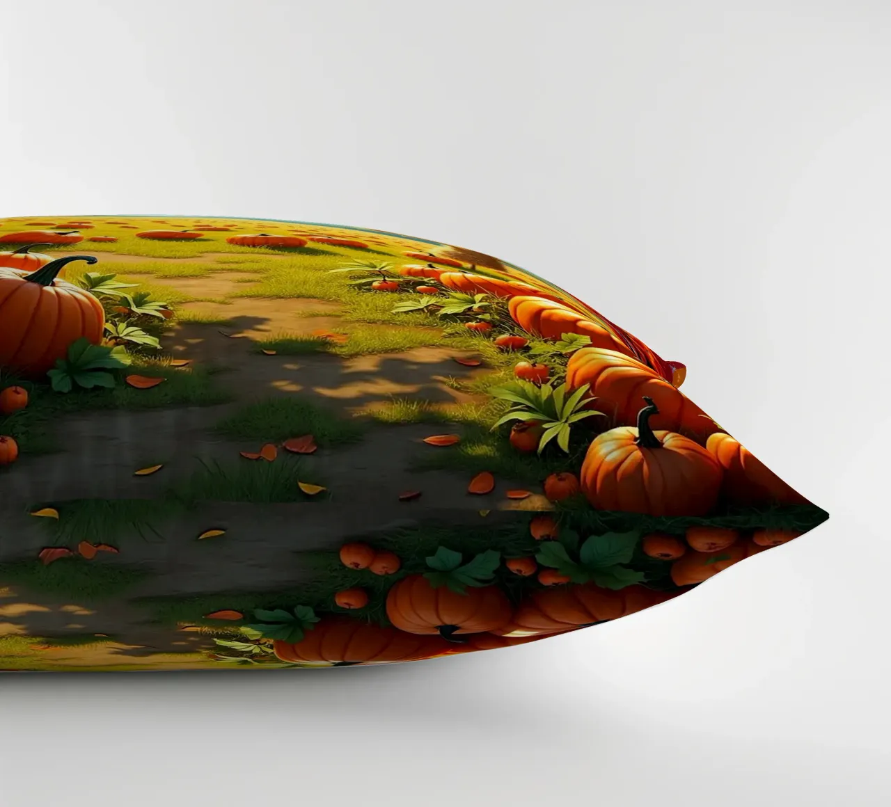 Campo_di_zucca_spaventapasseri_2 cuscino da Fantasie & Mystikwelten by LK