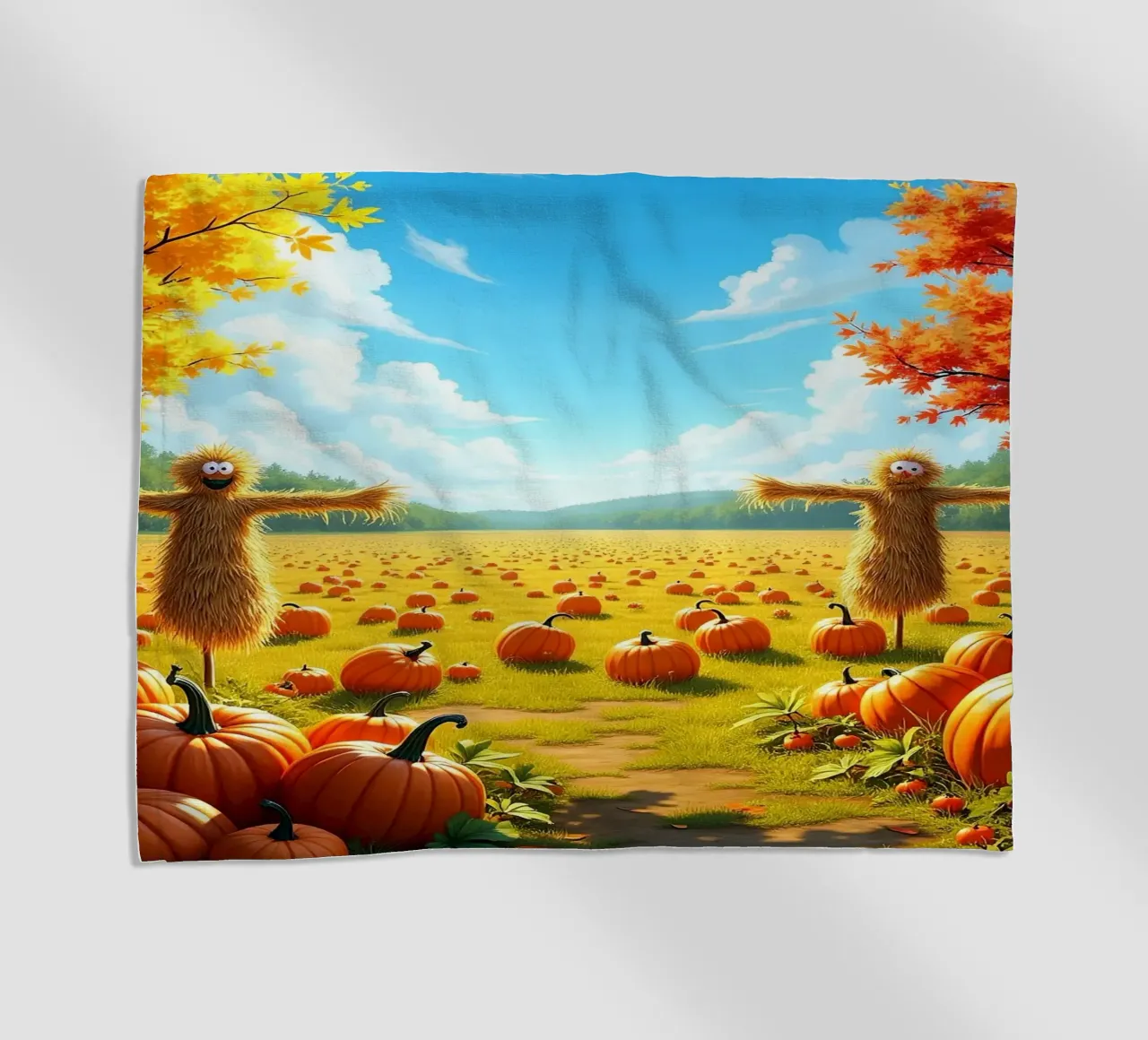 Campo_di_zucca_spaventapasseri_2 telo mare da Fantasie & Mystikwelten by LK