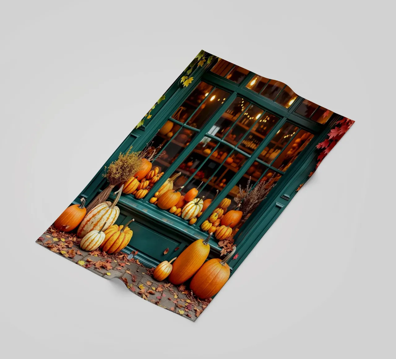Vetrina con zucche_3 telo mare da Fantasie & Mystikwelten by LK