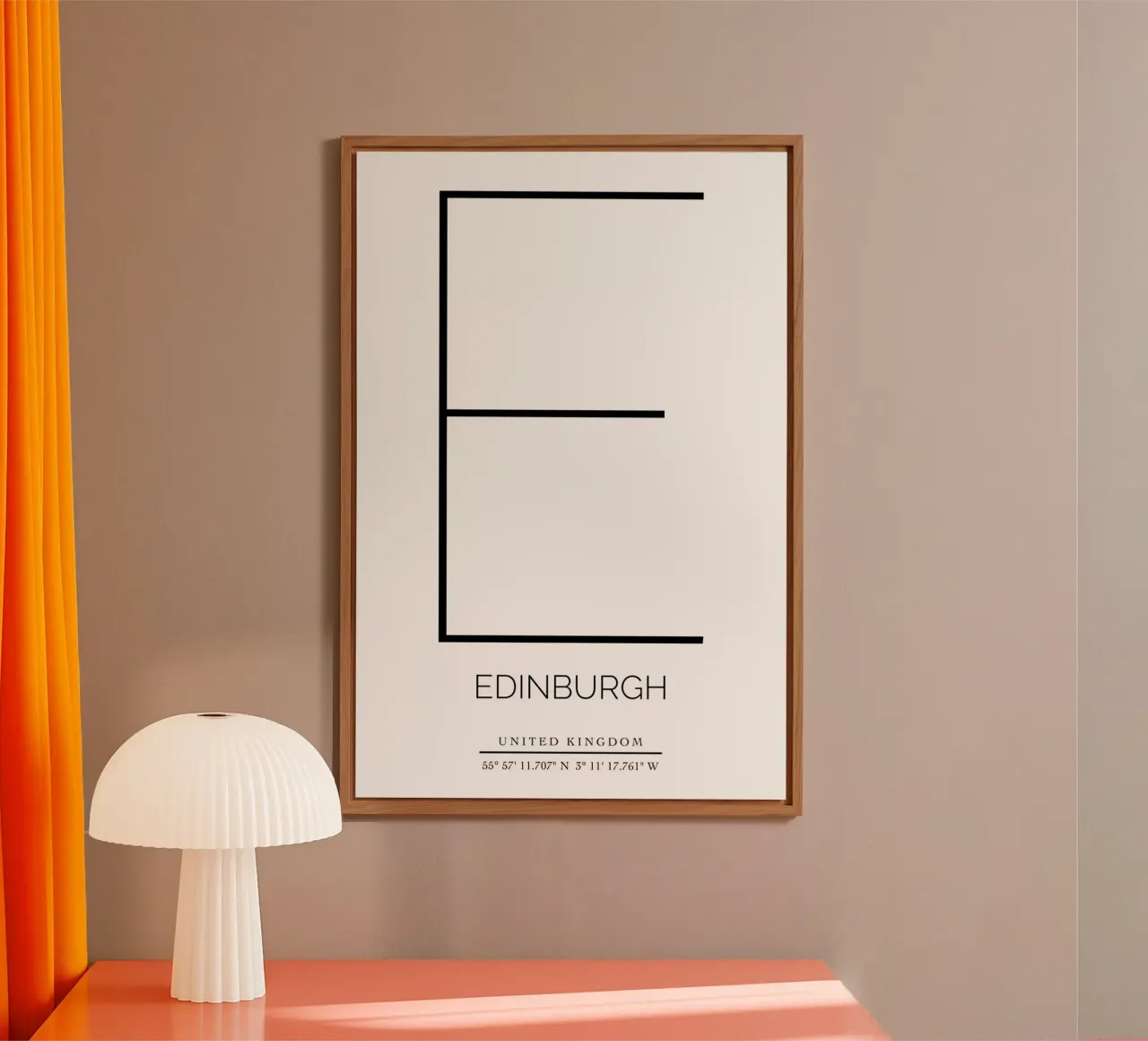 EDINBURGH - white aluminio dibond de CityLights