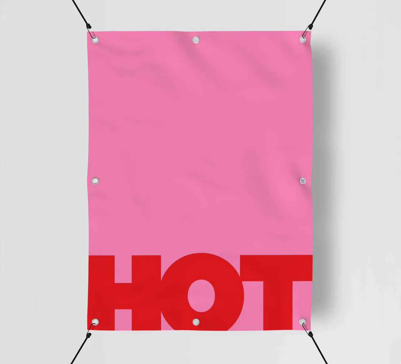 HOT | Typography | Red on Pink pvc cover by sabidussi