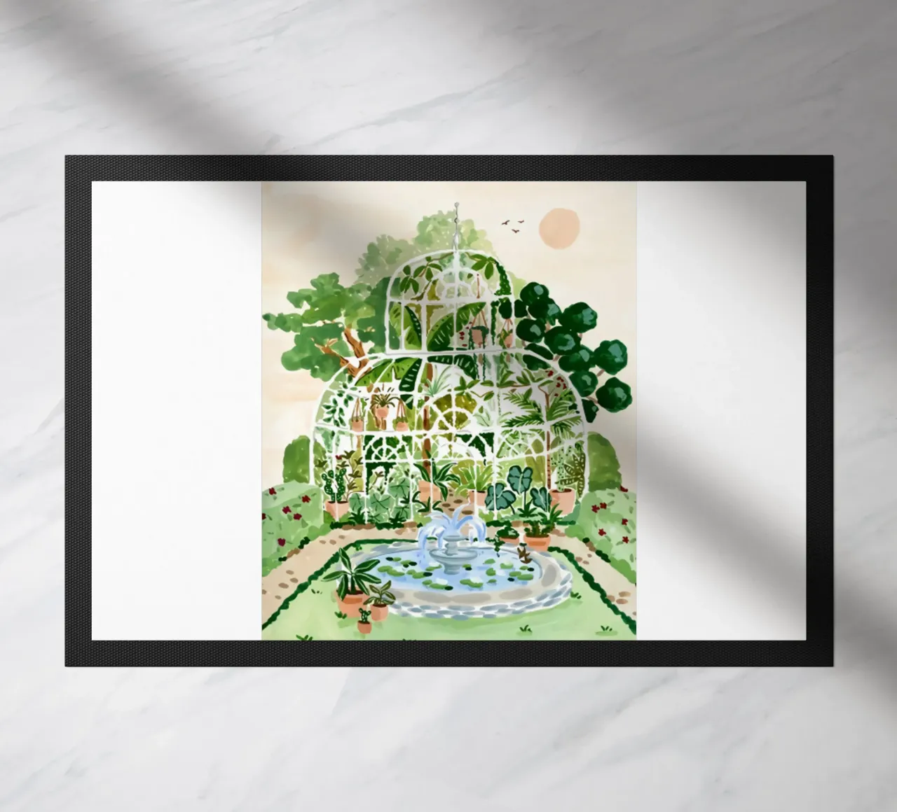 Acquerello botanico a guazzo zerbino da janna shop
