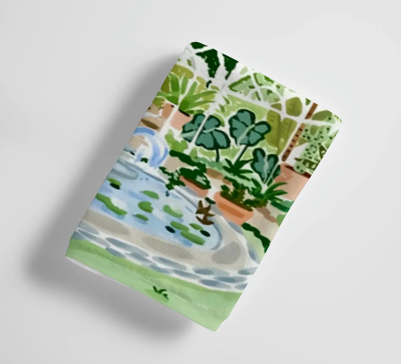Acquerello botanico a guazzo asciugamano da bagno da janna shop