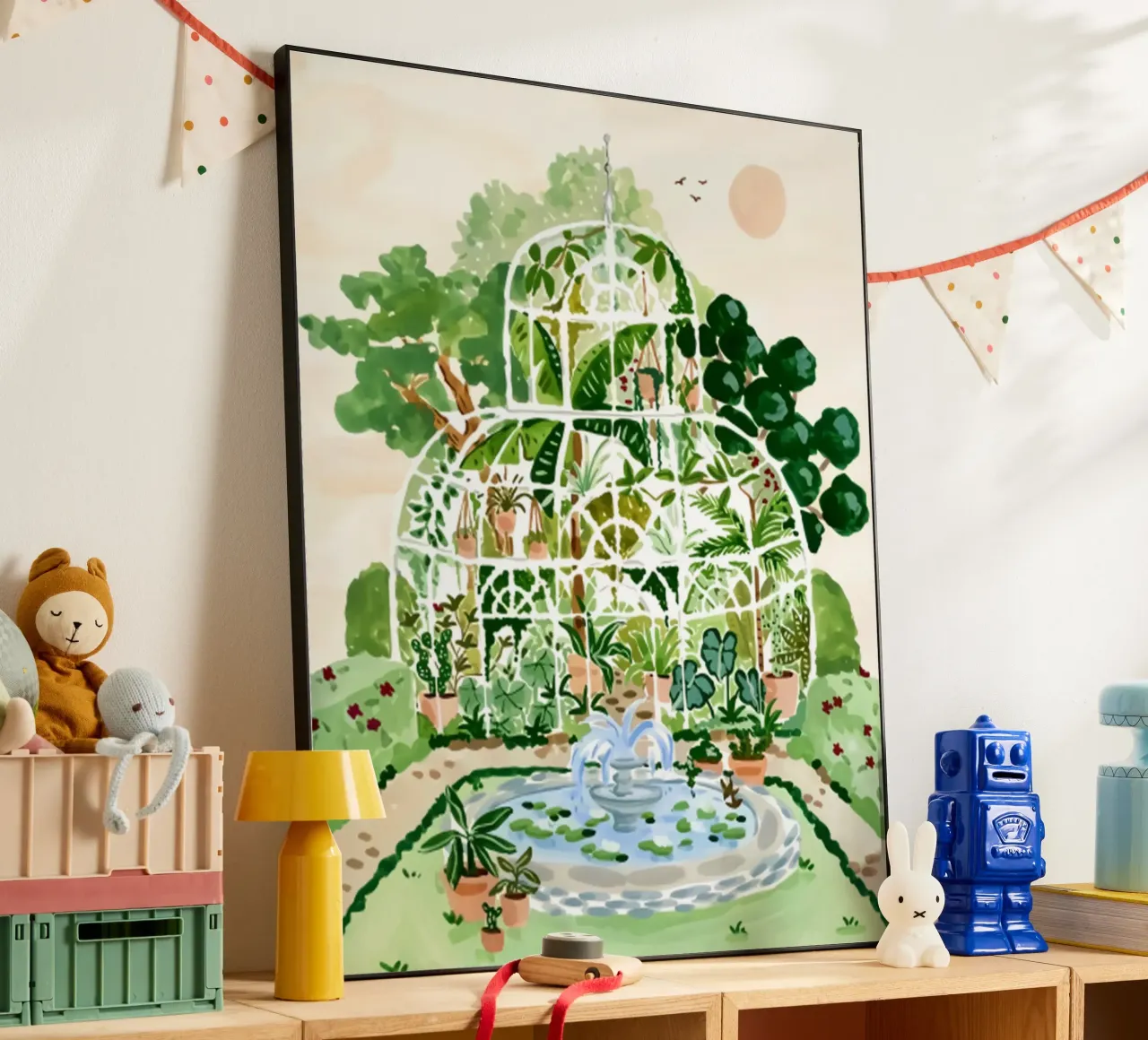 Acquerello botanico a guazzo pannello forex da janna shop