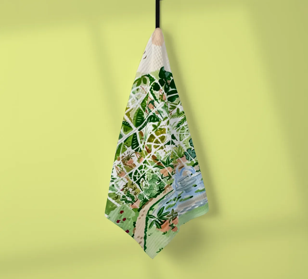 Acquerello botanico a guazzo canovaccio da cucina da janna shop