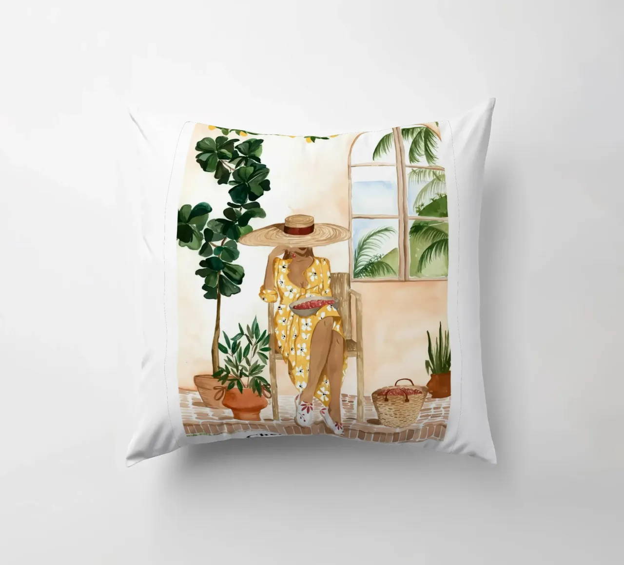 Ciliegie in Croazia cuscino da janna shop