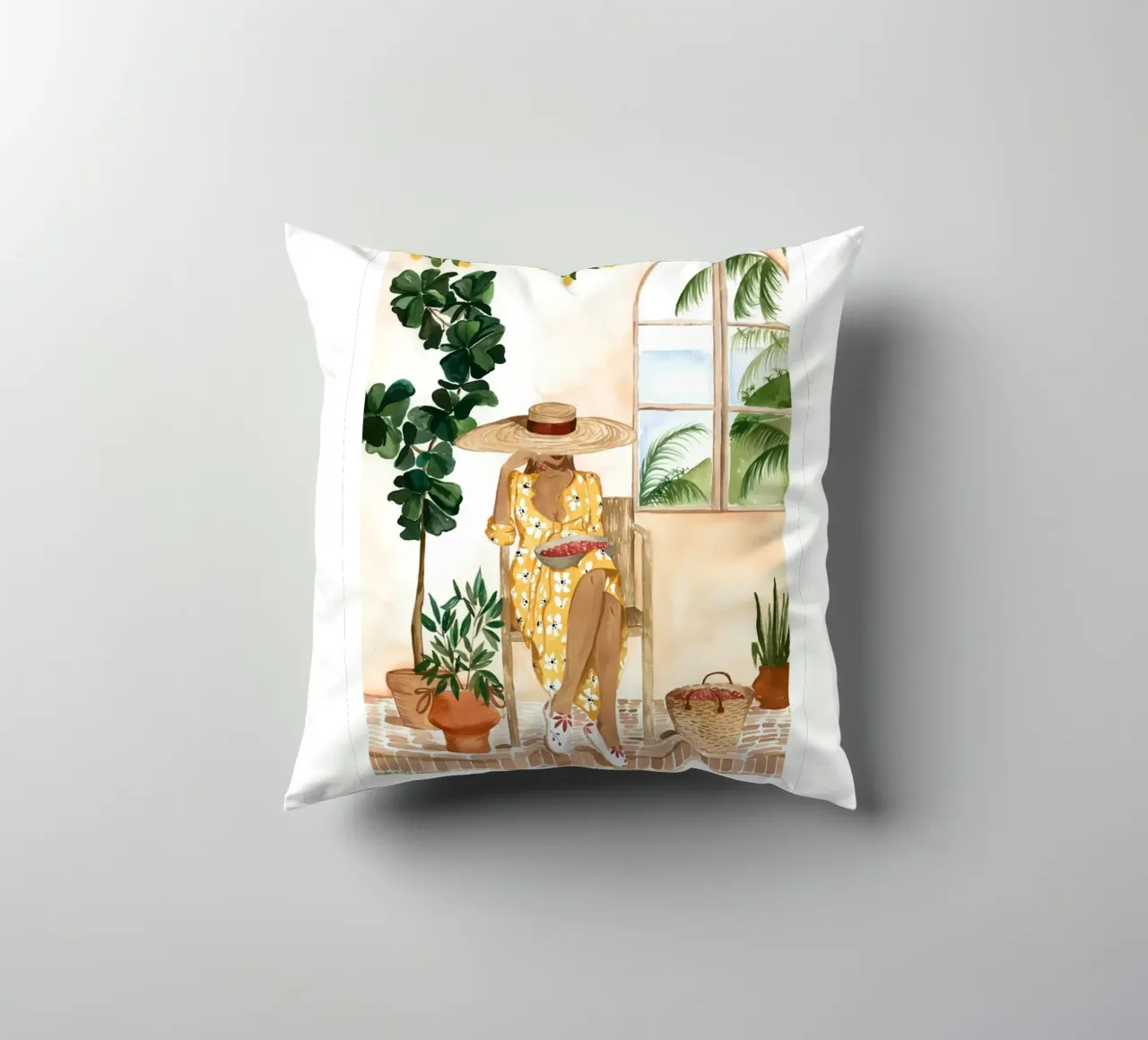 Ciliegie in Croazia cuscino da janna shop